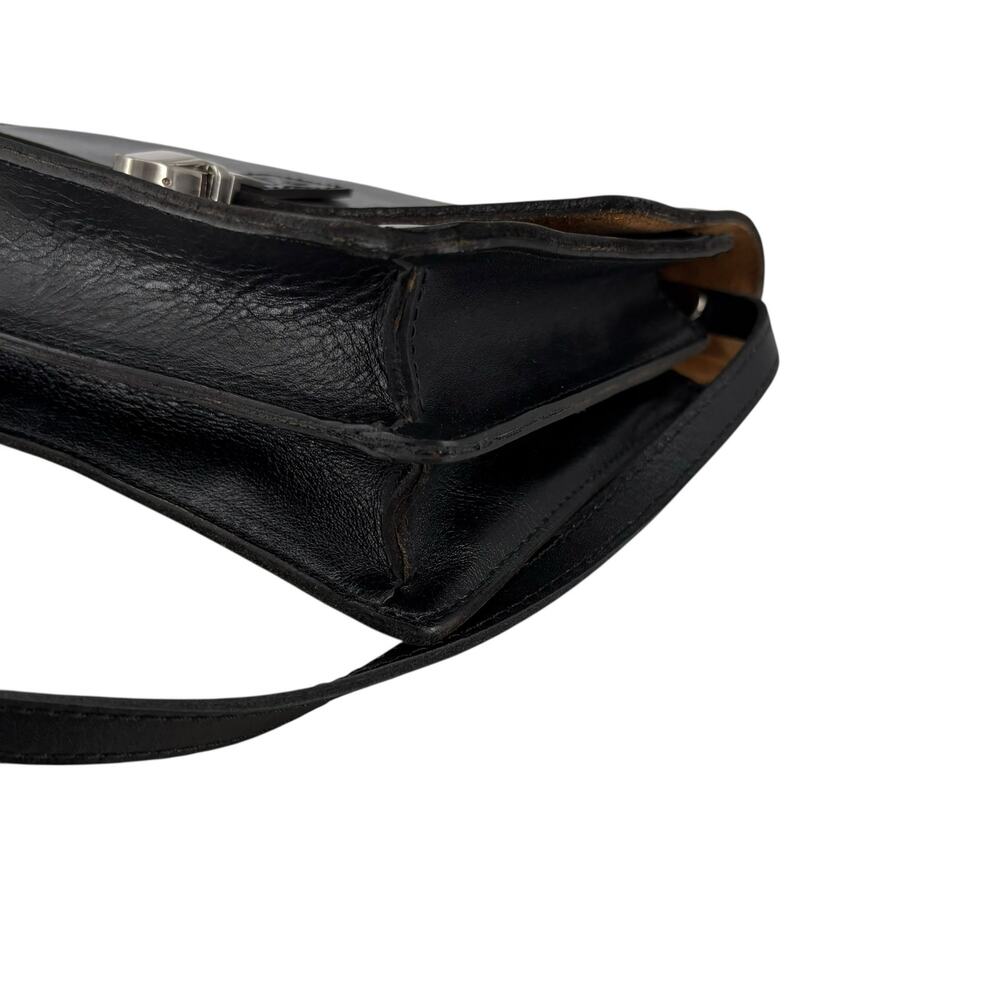 Patricia Nash Lanza Crossbody Organizer Black Leather - Picture 7 of 16